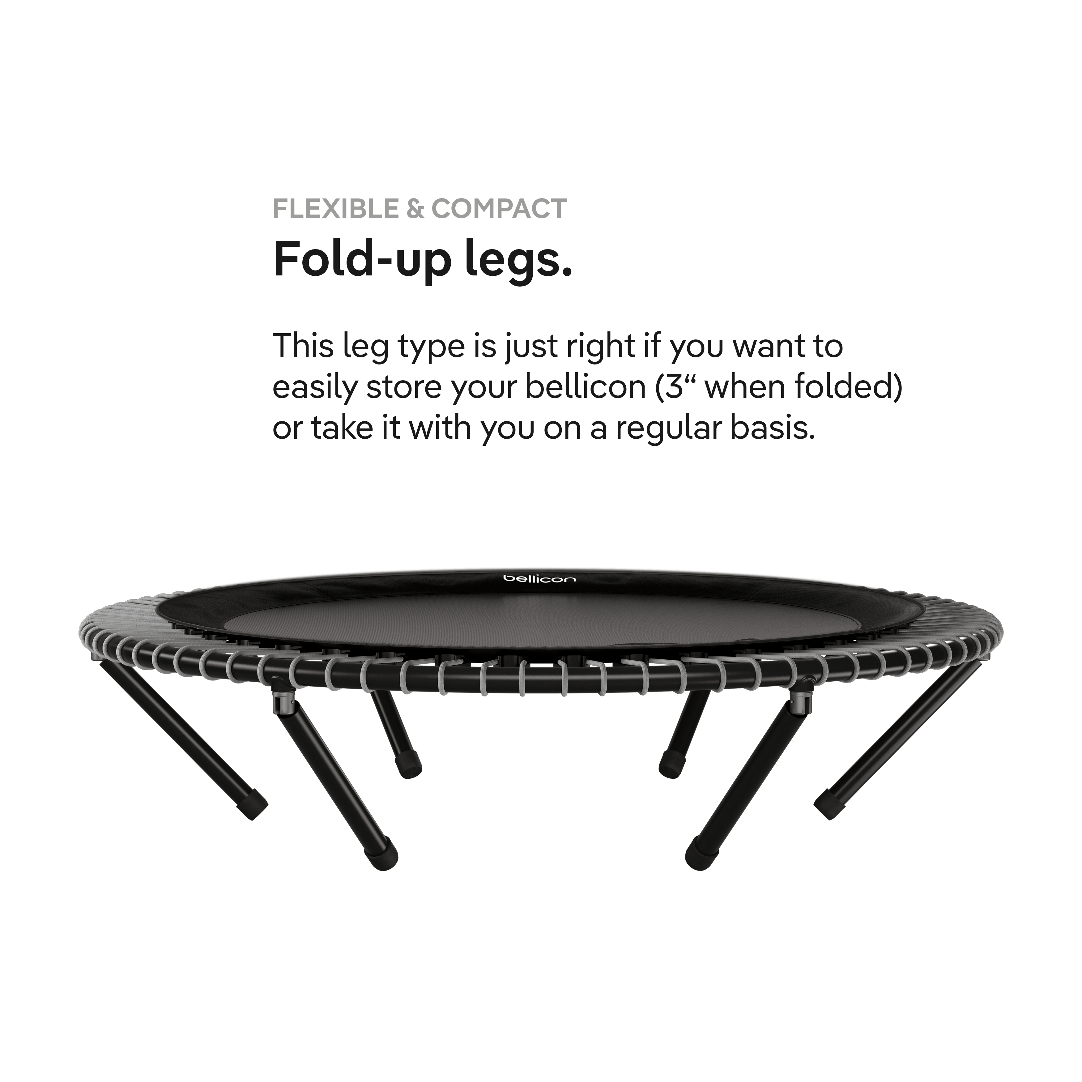 bellicon 39", folding legs