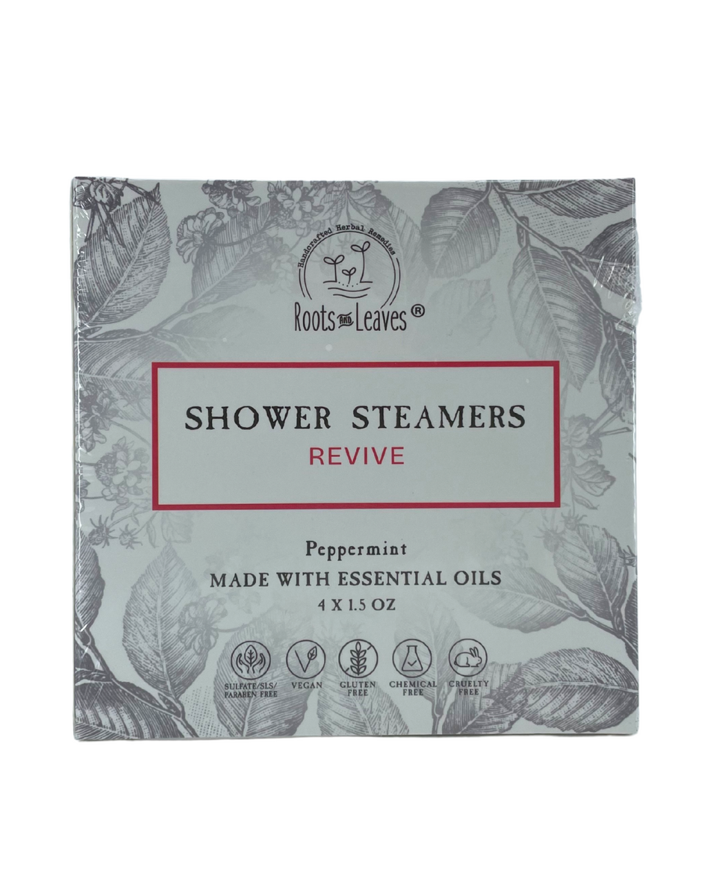 Shower Steamer & Bath Bomb - Revive / Peppermint