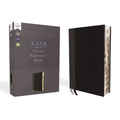 Nasb, Classic Reference Bible, Leathersoft, Black, Red Letter, 1995 Text, Thumb Indexed, Comfort Print