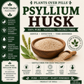 Psyllium Husk Powder | Digestive Cleanse & Cholesterol Support