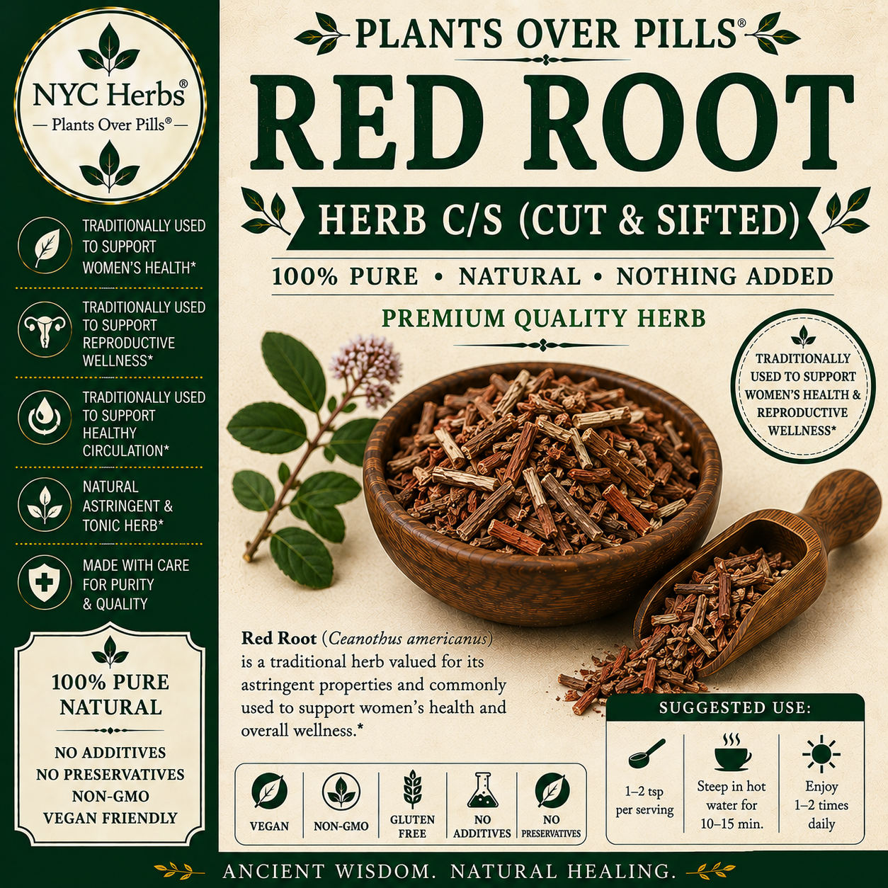 Red Root | Lymphatic & Circulatory Support