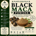 Black Maca | Energy, Stamina, Fertility & Mental Focus