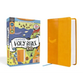 Nirv, the Illustrated Holy Bible for Kids, Leathersoft, Yellow, Full Color, Comfort Print: Over 750 Images
