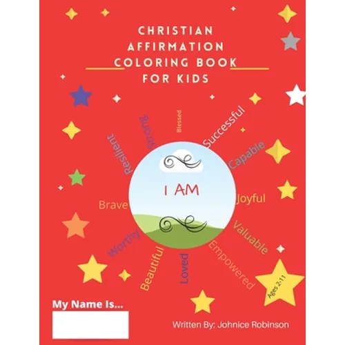 Christian Affirmation Coloring Books for Kids