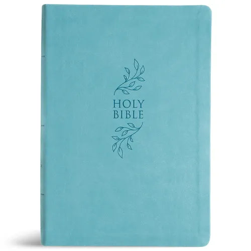 KJV Super Giant Print Reference Bible, Value Edition, Blue Leathertouch