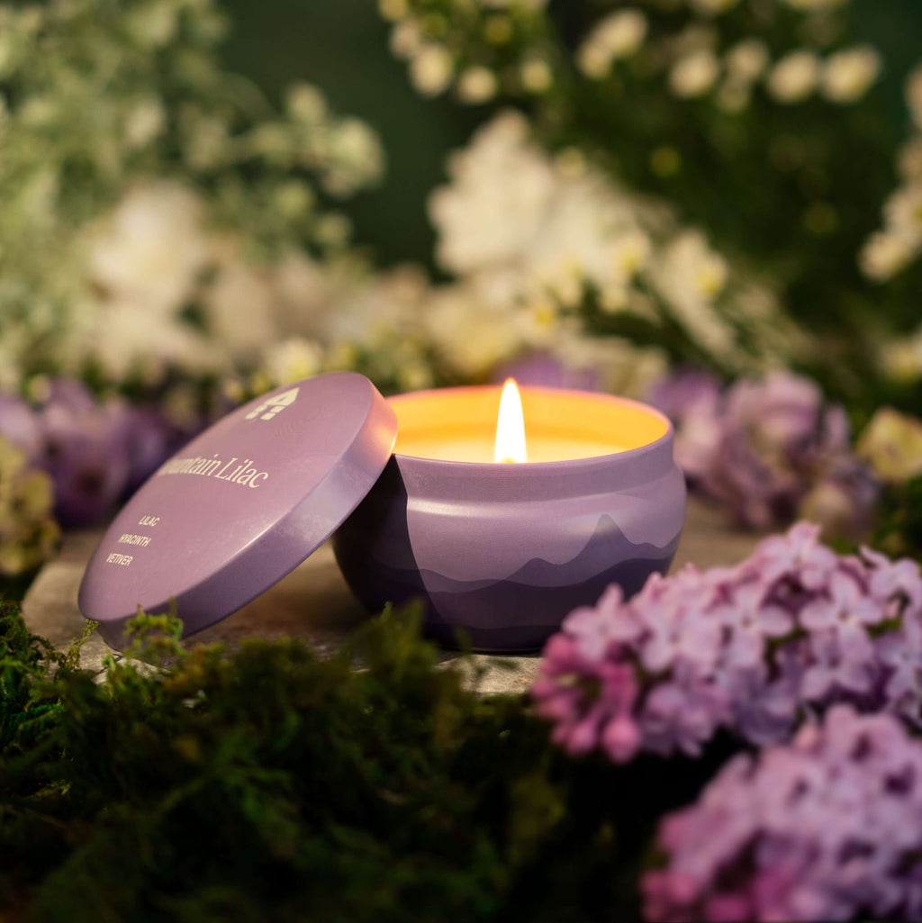 Scented Candle Tins - Non-Toxic Coconut Wax - Aromática 8 oz
