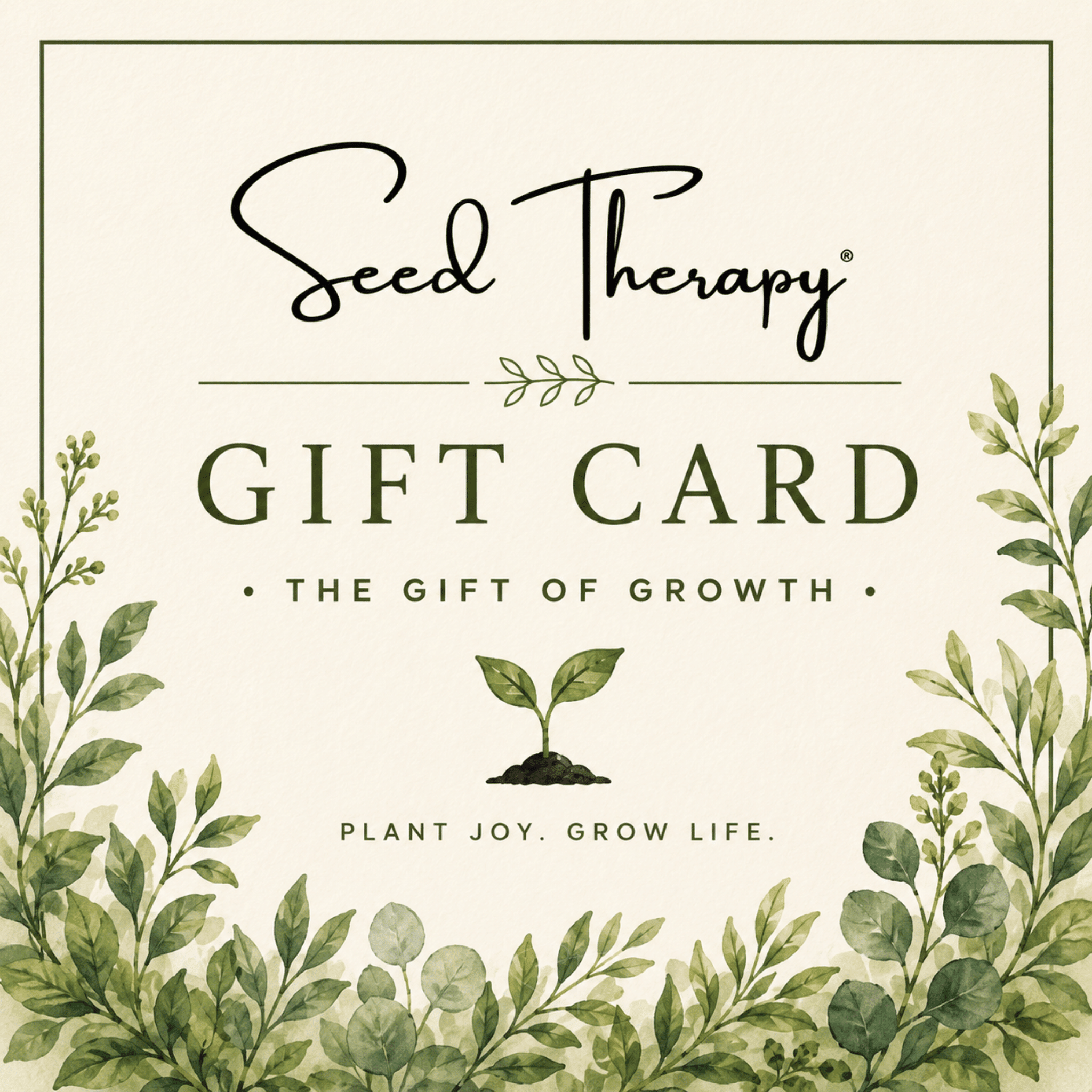 Seed Therapy Gift Card