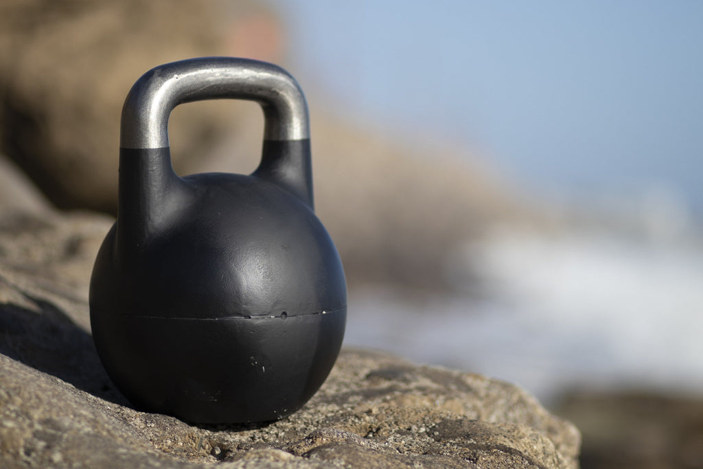 Adjustable Kettlebell 12–32 kg (26–71 lb) — Competition-Style, Black | SoCal Kettlebellz