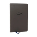 Nkjv, Thinline Bible Youth Edition, Leathersoft, Gray, Red Letter Edition, Comfort Print