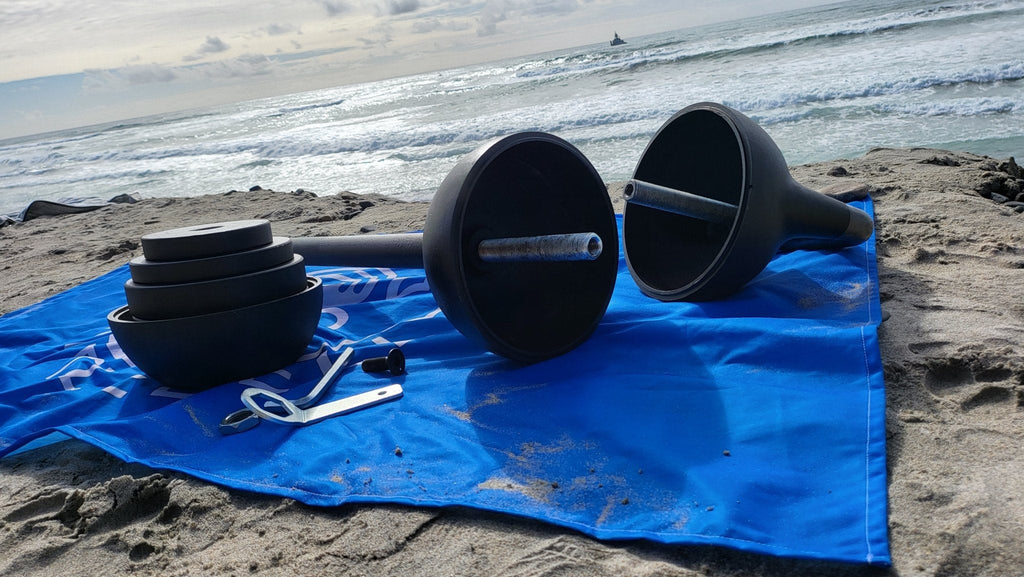 KOMBOBELL – 12–32 kg (26–71 lb) Adjustable Kettlebell & Macebell System