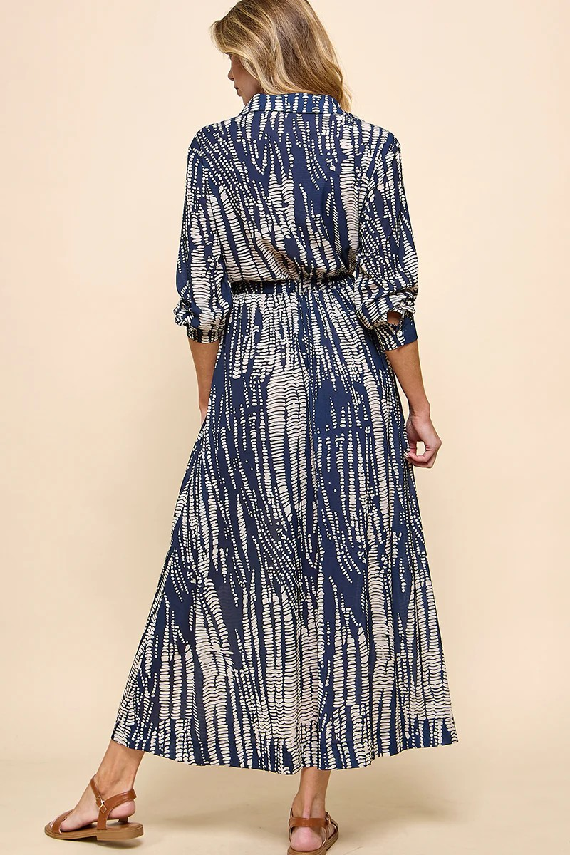 Button Down Maxi Dress