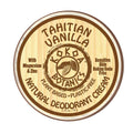 TAHITIAN VANILLA - Natural Deodorant Cream - Sensitive Skin - Baking Soda-Free - 2.75 oz