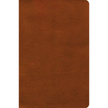 NASB Verse-By-Verse Reference Bible, Burnt Sienna Leathertouch
