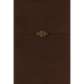 Niv, Thompson Chain-Reference Bible, Leathersoft, Brown, Red Letter, Thumb Indexed, Comfort Print