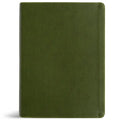 NASB Study Bible, Olive Leathertouch, Indexed